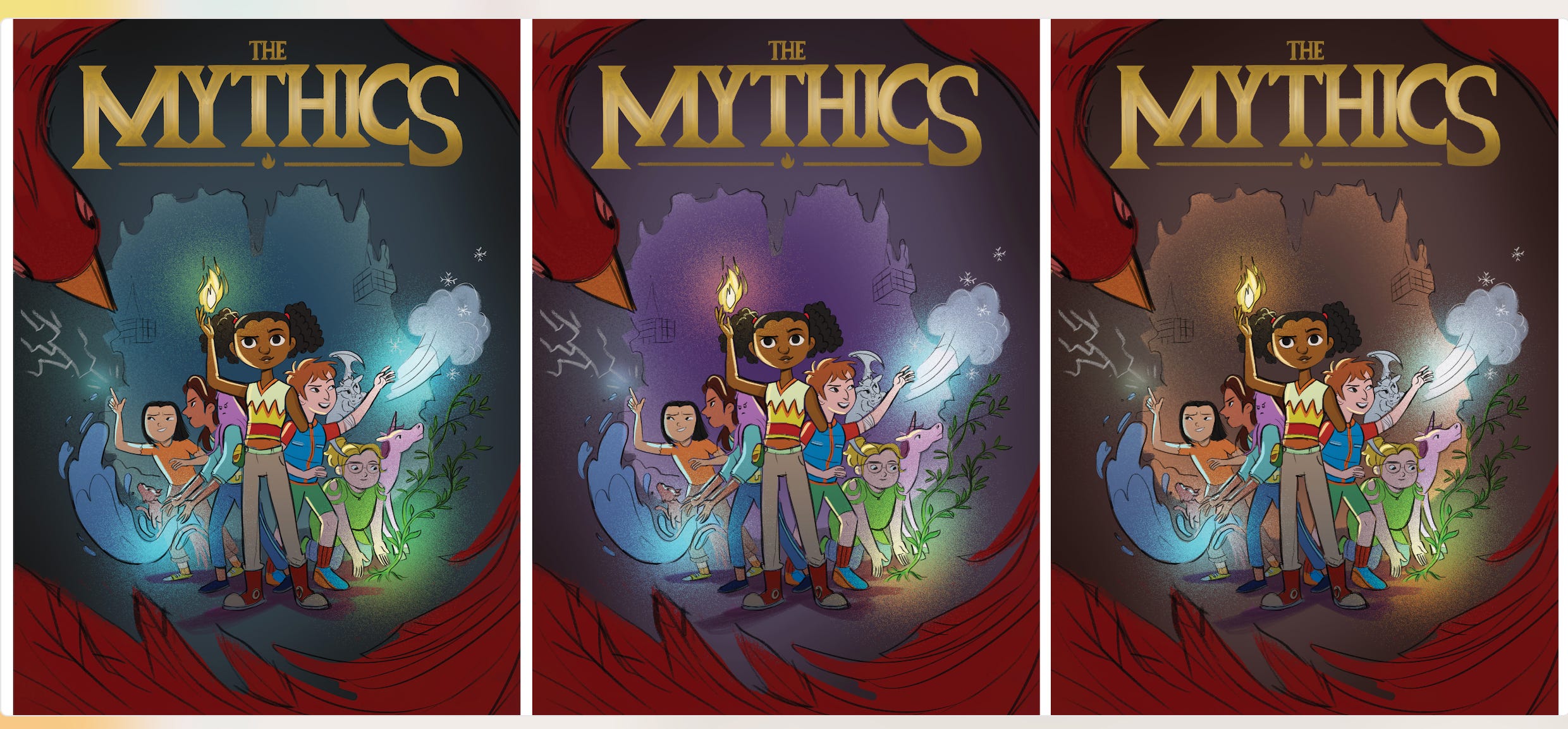 Cover Reveal for Mythics 4 - by Lauren Magaziner