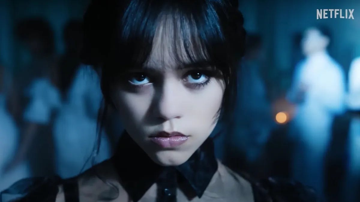 Jenna Ortega Says She Can't Stop Dressing Like Wednesday Addams