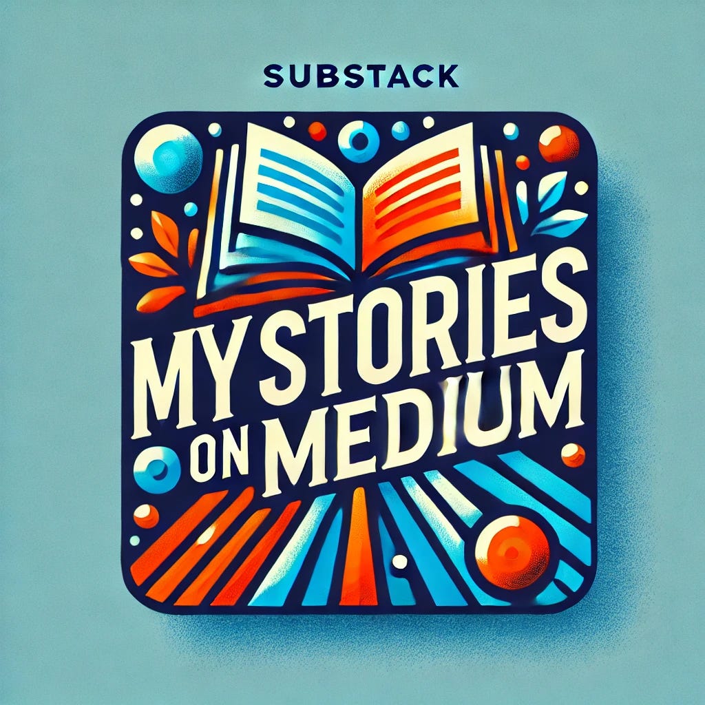 Deirdre's Medium Story Collection ('Writer in the Abyss') logo