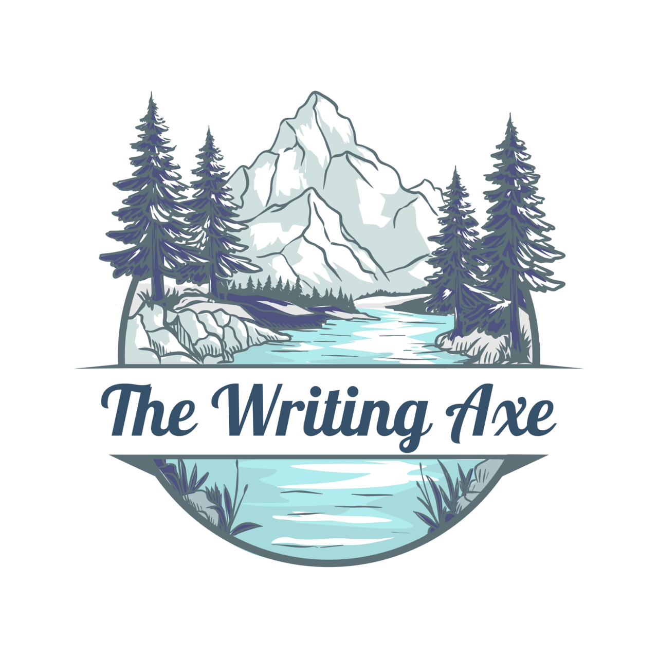 The Writing Axe logo