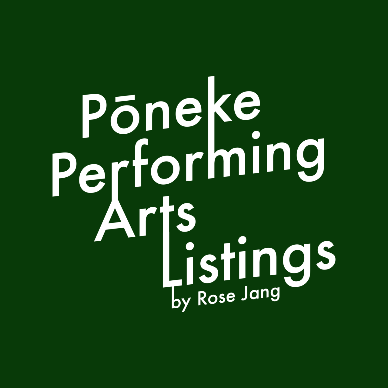 Pōneke performing arts listings by Rose