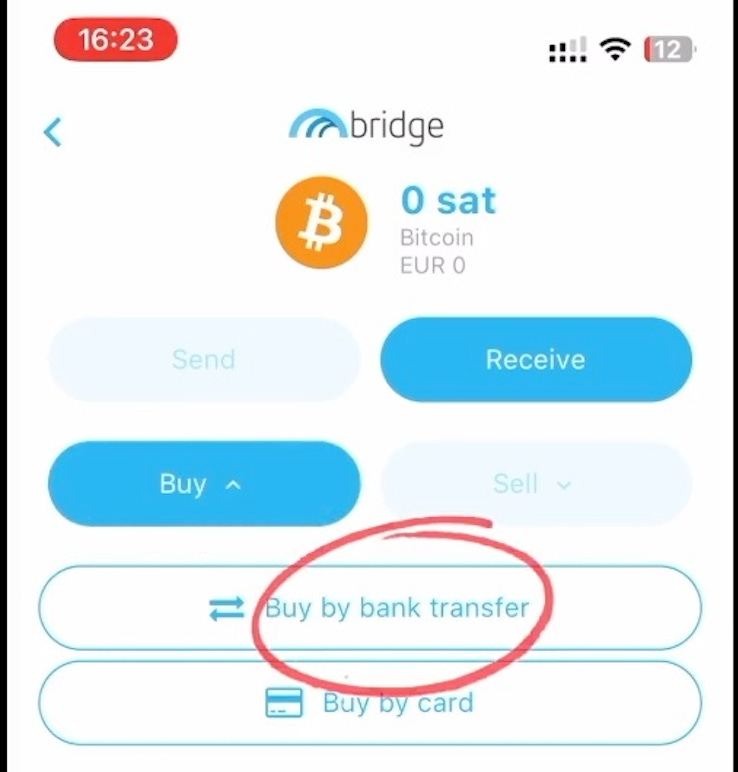 buy with bank transfer