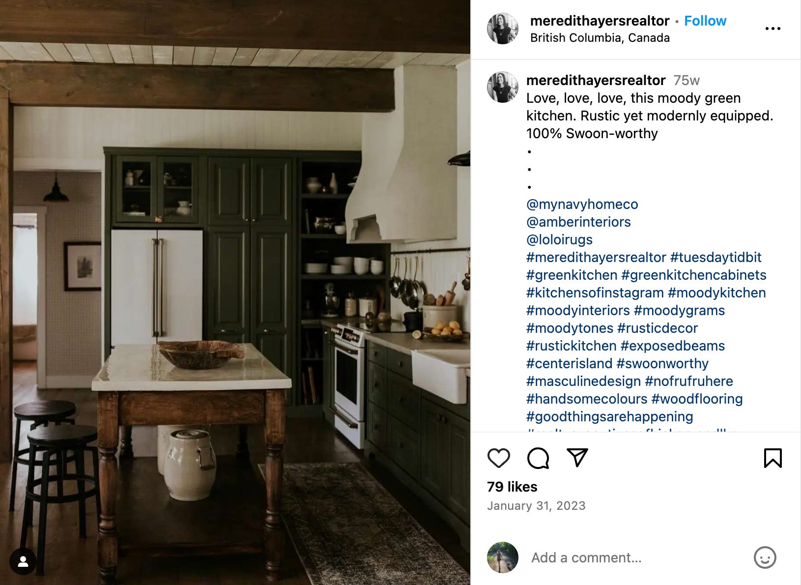 Whats Hiding Inside Those Moody Kitchen Cabinets