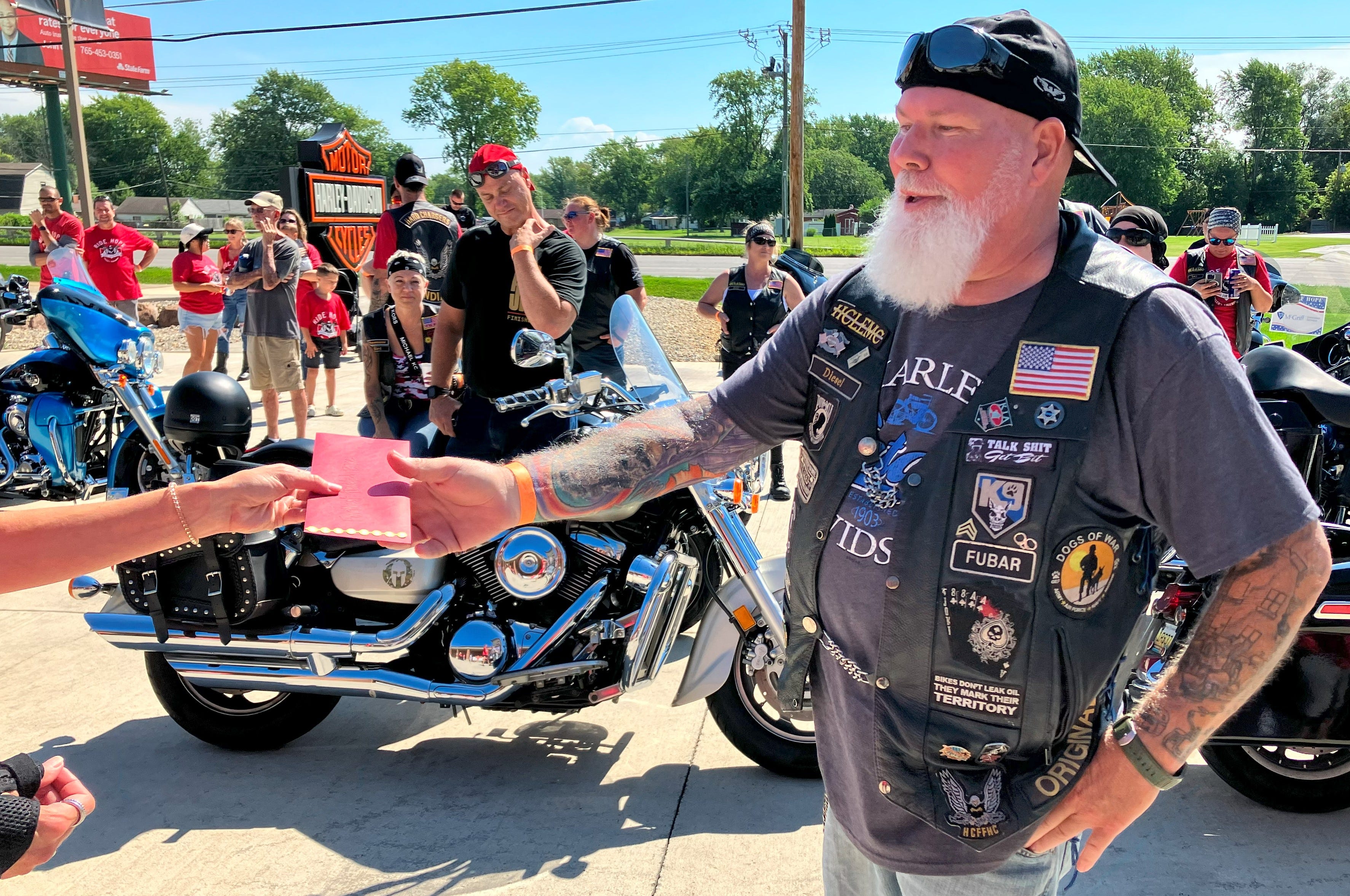 Ride of Hope storms Indiana streets - by Patrick Munsey