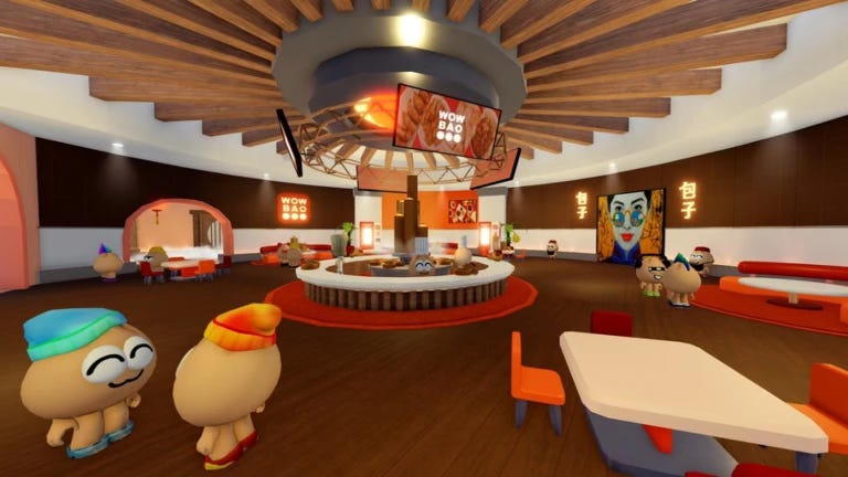 Wow Bao Restaurant Chain Uses Roblox to Promote Real-World Rewards Program
