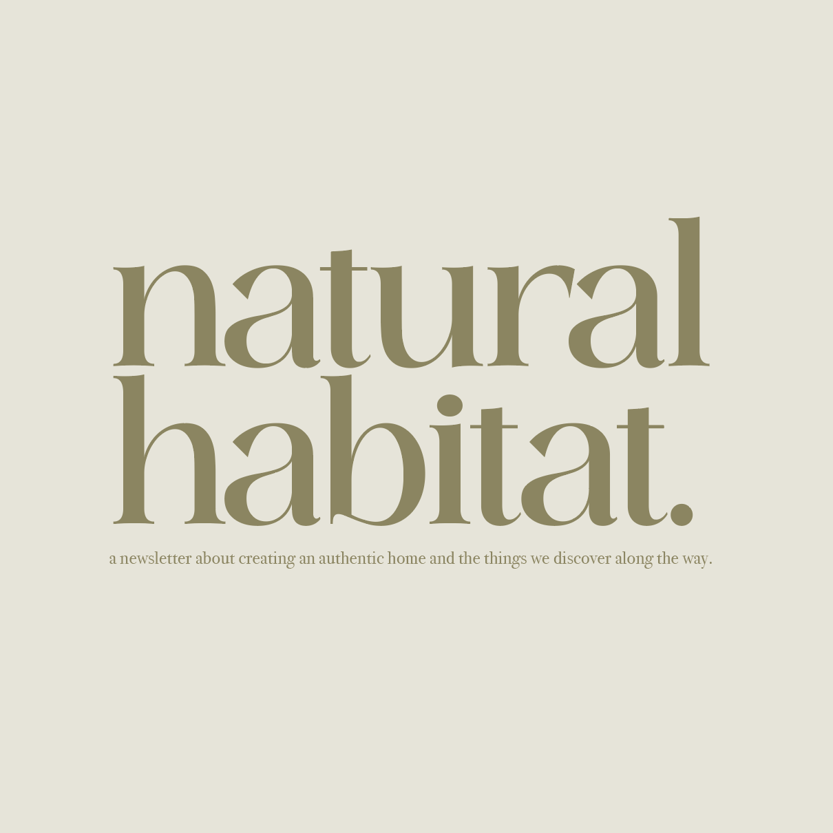 Natural Habitat logo