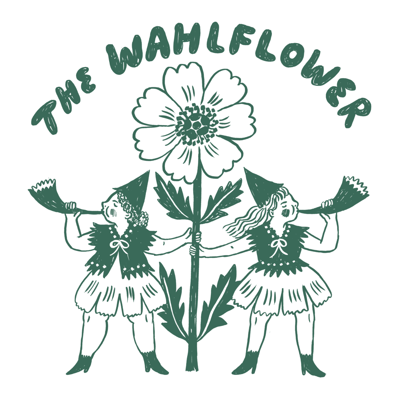 The Wahlflower logo