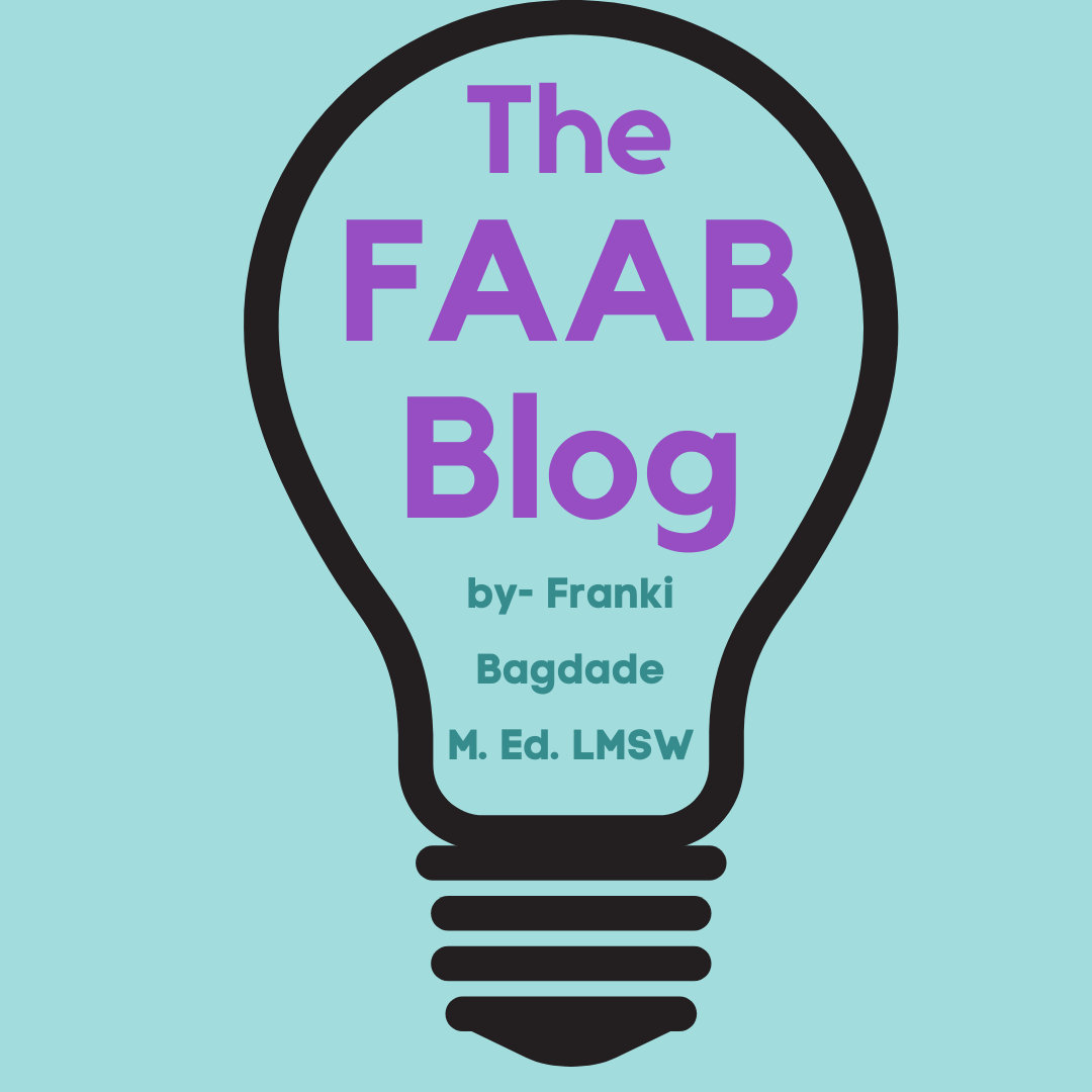 The FAABlog with Franki Bagdade M. Ed. LMSW logo