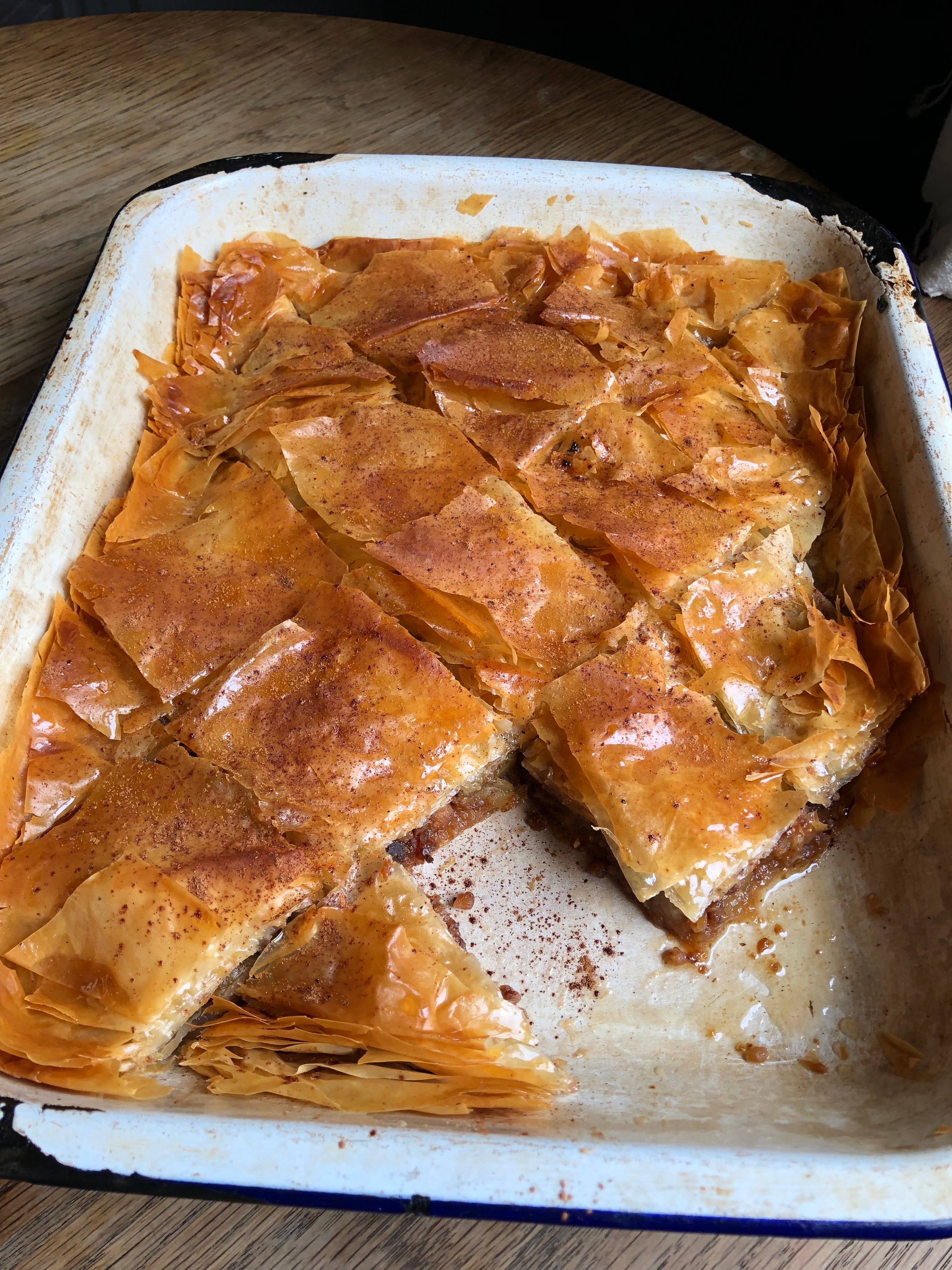 Baklava with Orange & Cardamom Recipe