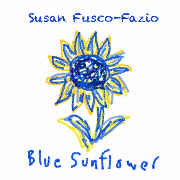 Blue Sunflower