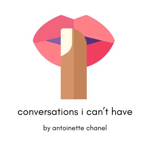 conversations i can't have logo