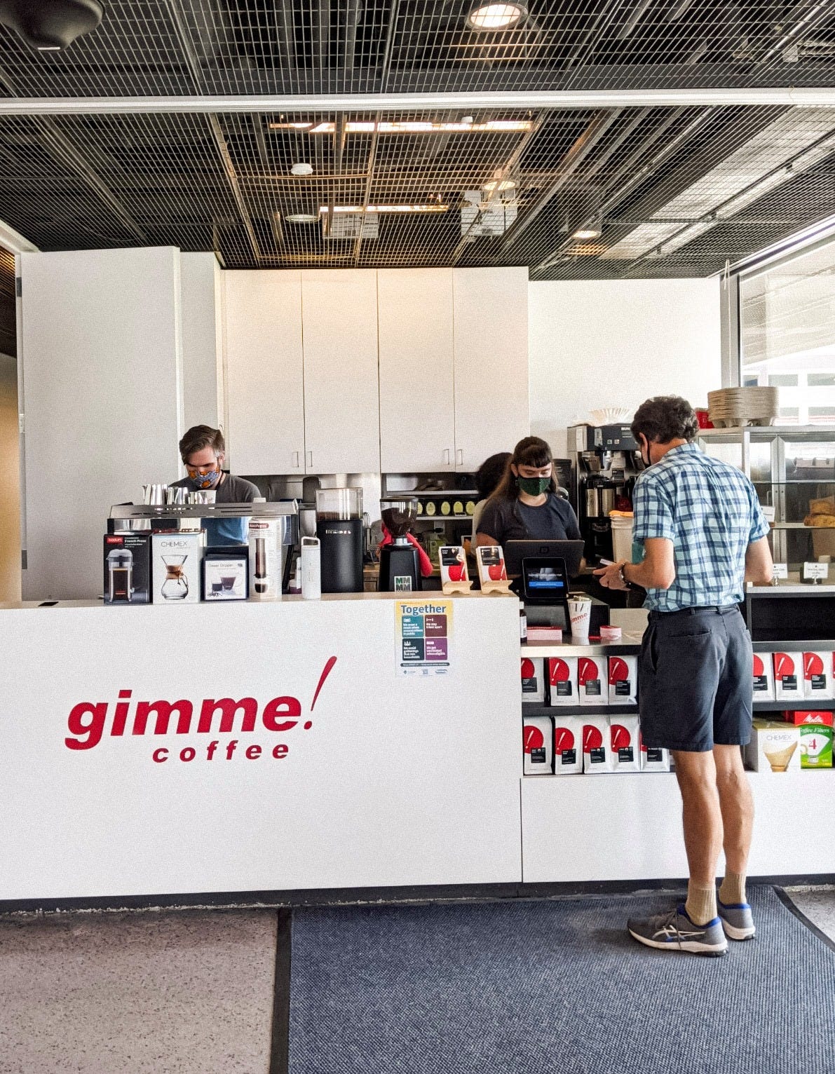 Gimme! Coffee (2000) by Zain Khoja Drinking Sweet Tea