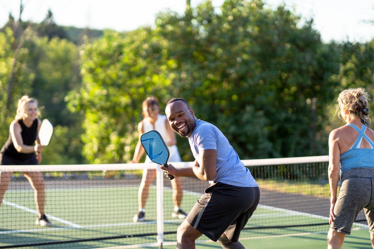 backyard pickleball court