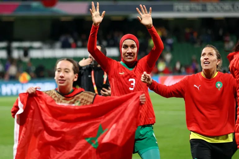 11) Morocco's success has breathed new life into the Arab identity