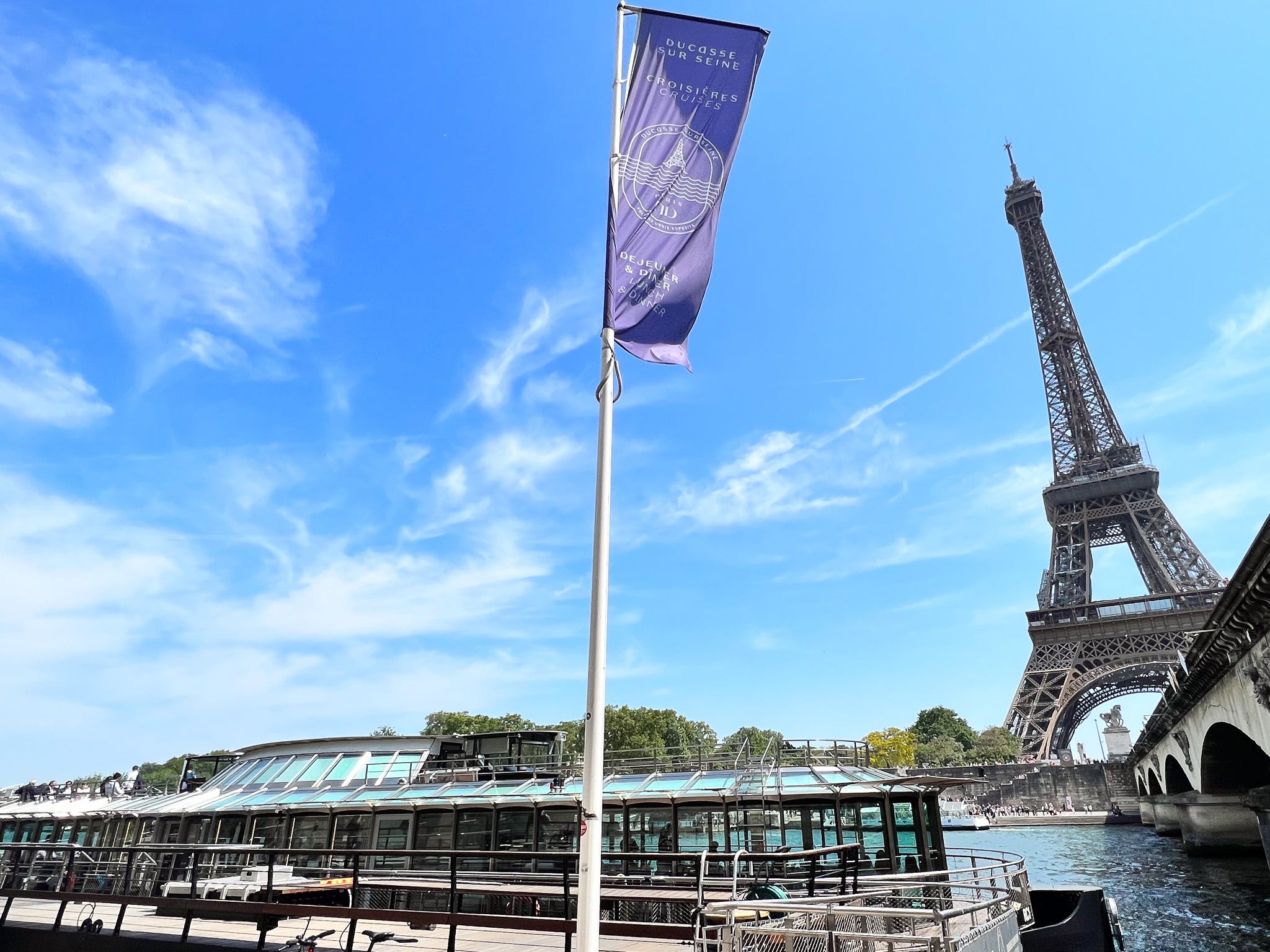 Eiffel Tower dinner Seine Cruise