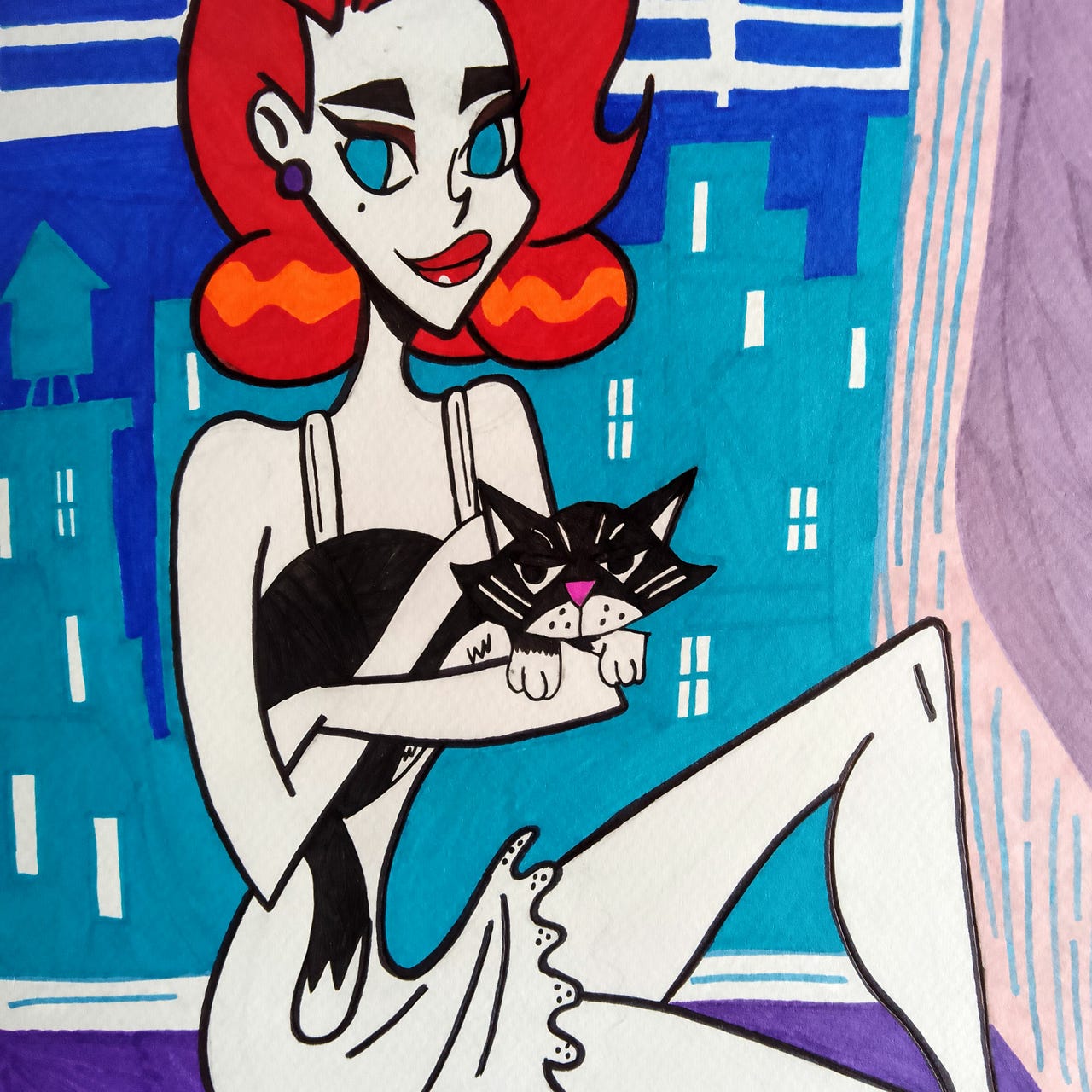 Artwork for Redhead Pinup Reader