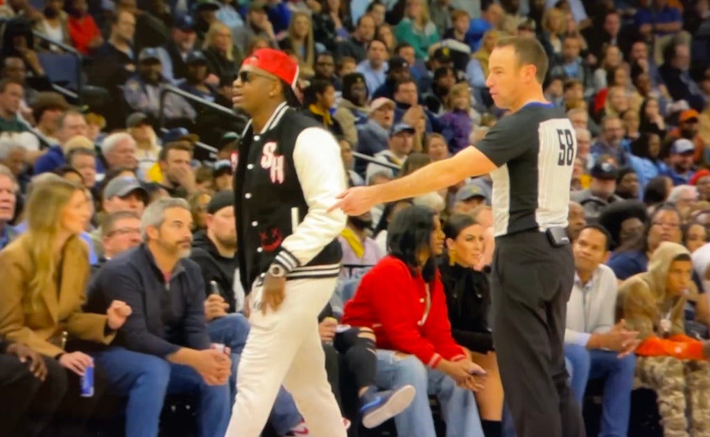 Ja Morant's dad has another sideline confrontation on Sunday