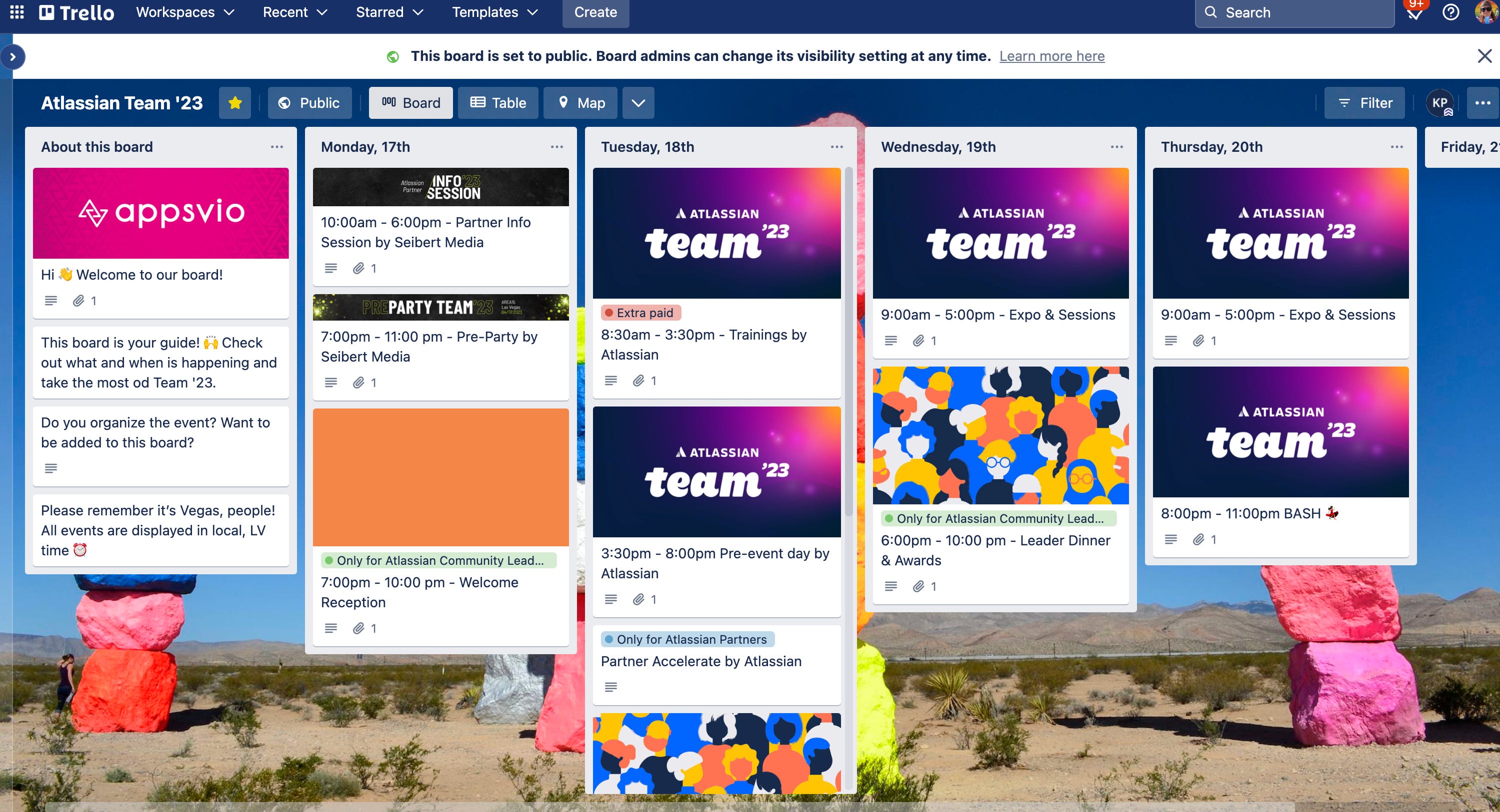 YOO! I'm on the Offical Trello!