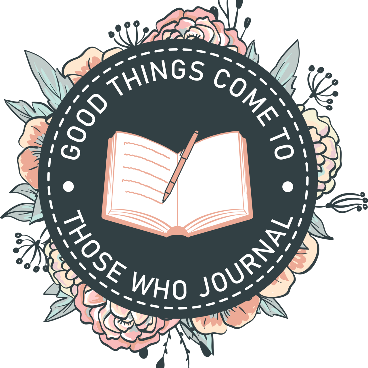 Good Things Come to Those Who Journal logo