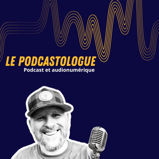 Le Podcastologue (podcast & audio) logo