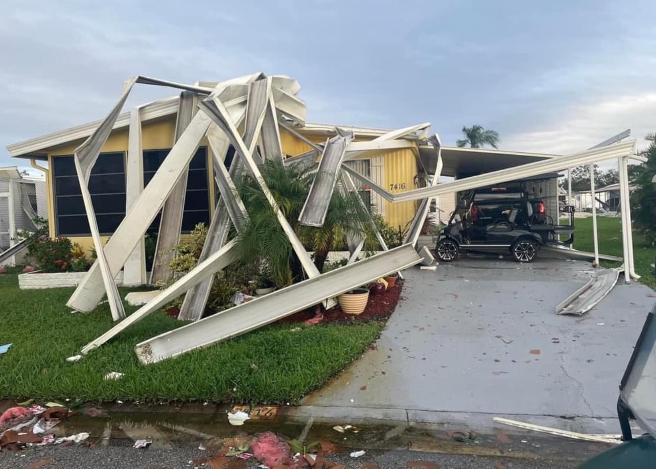 Hurricane Milton Photos Destruction of Retirement Community