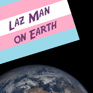 Laz Man On Earth logo