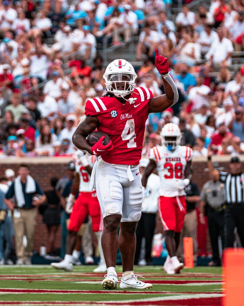 Ole Miss football releases depth chart ahead of season opener vs. Troy -  The Rebel Walk