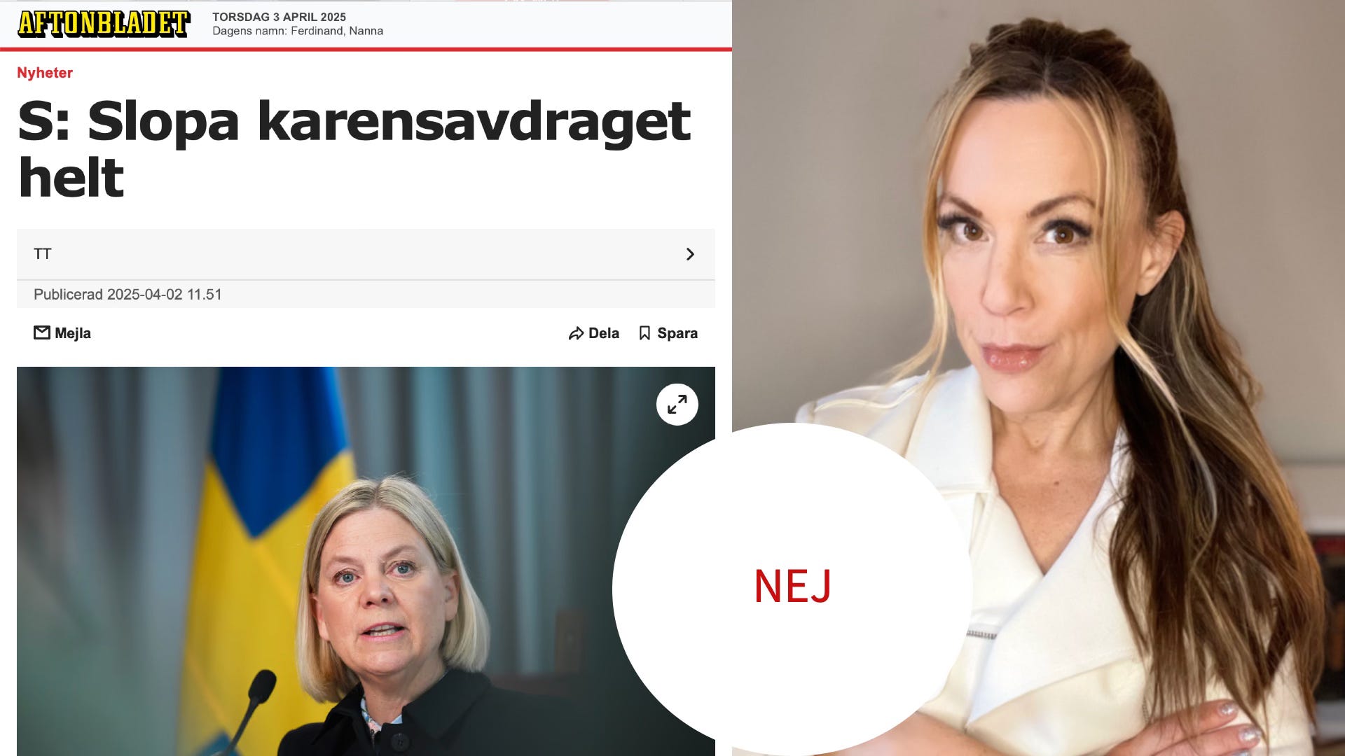 Behåll karensavdraget – annars drabbas de sjukaste
