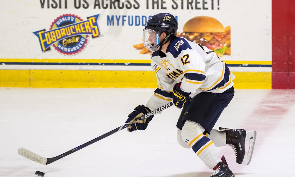 Seyfert thanks Merrimack after signing first pro contract