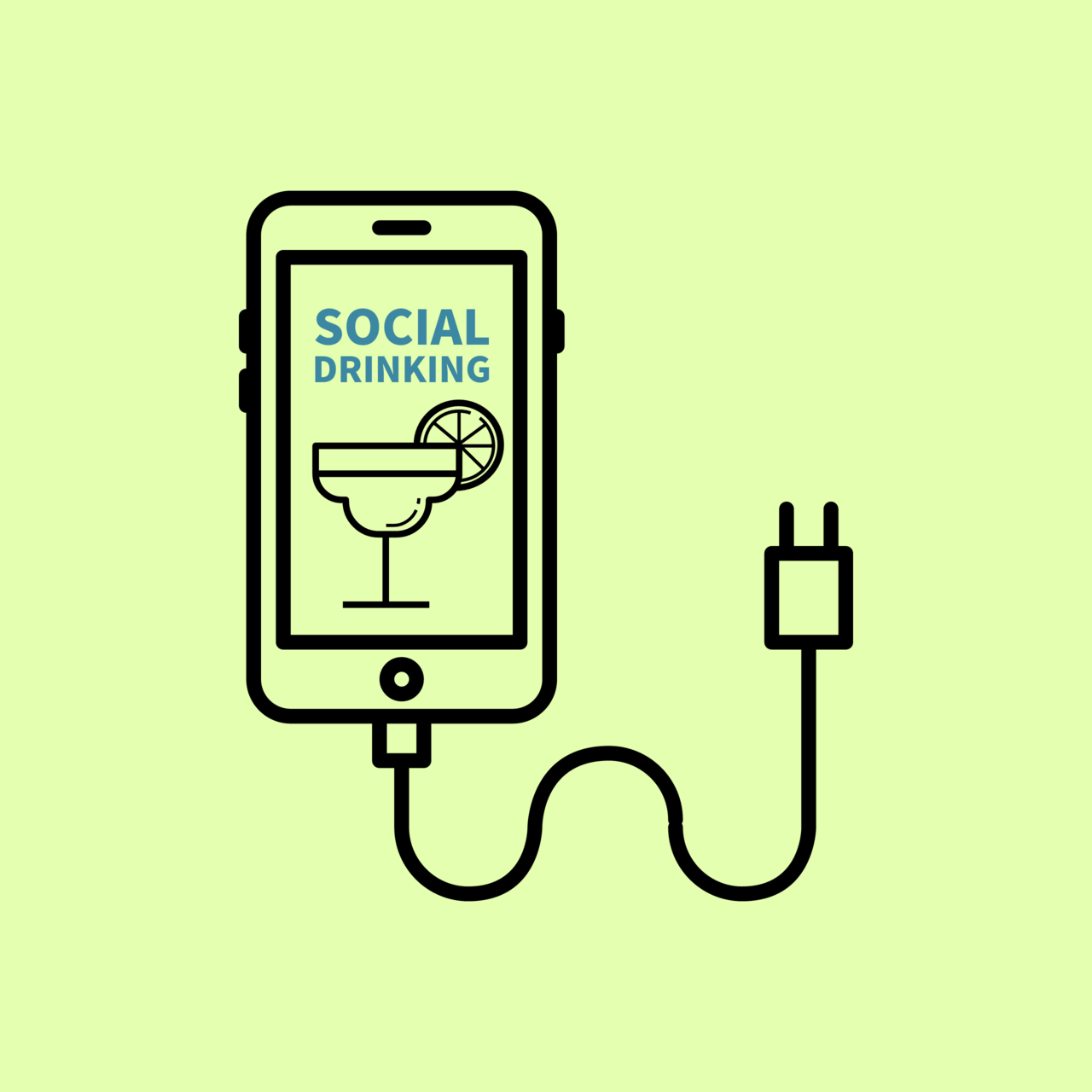 Artwork for Social Drinking by Erin Quinn