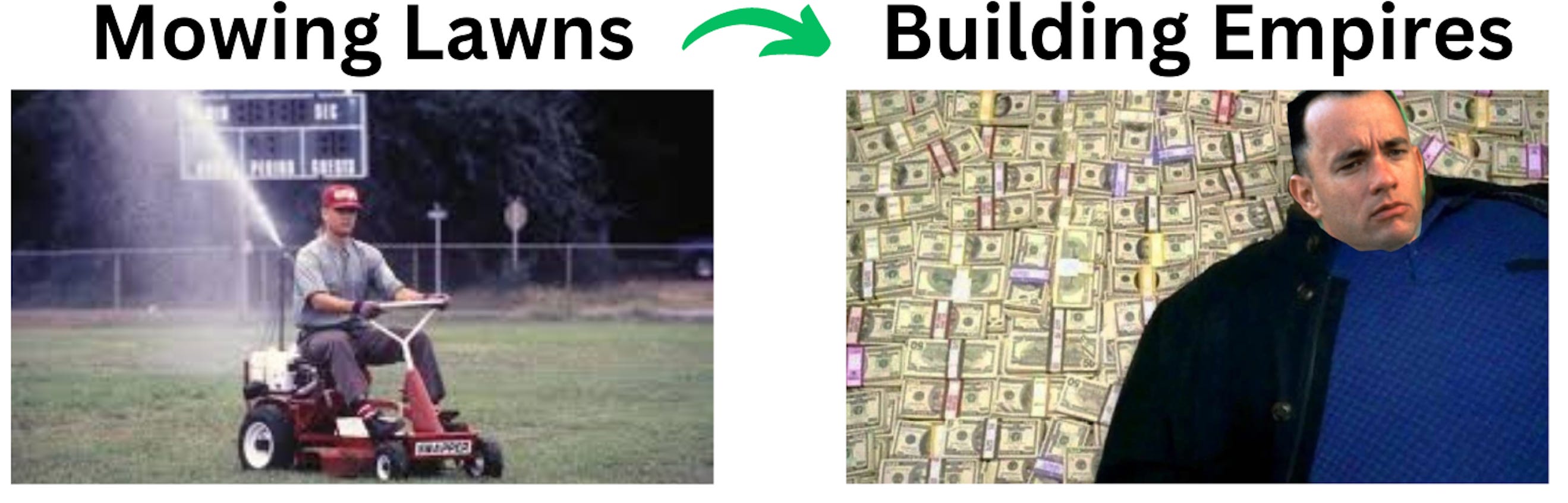 Mowing Lawns, Building Empires by Sam Hodara
