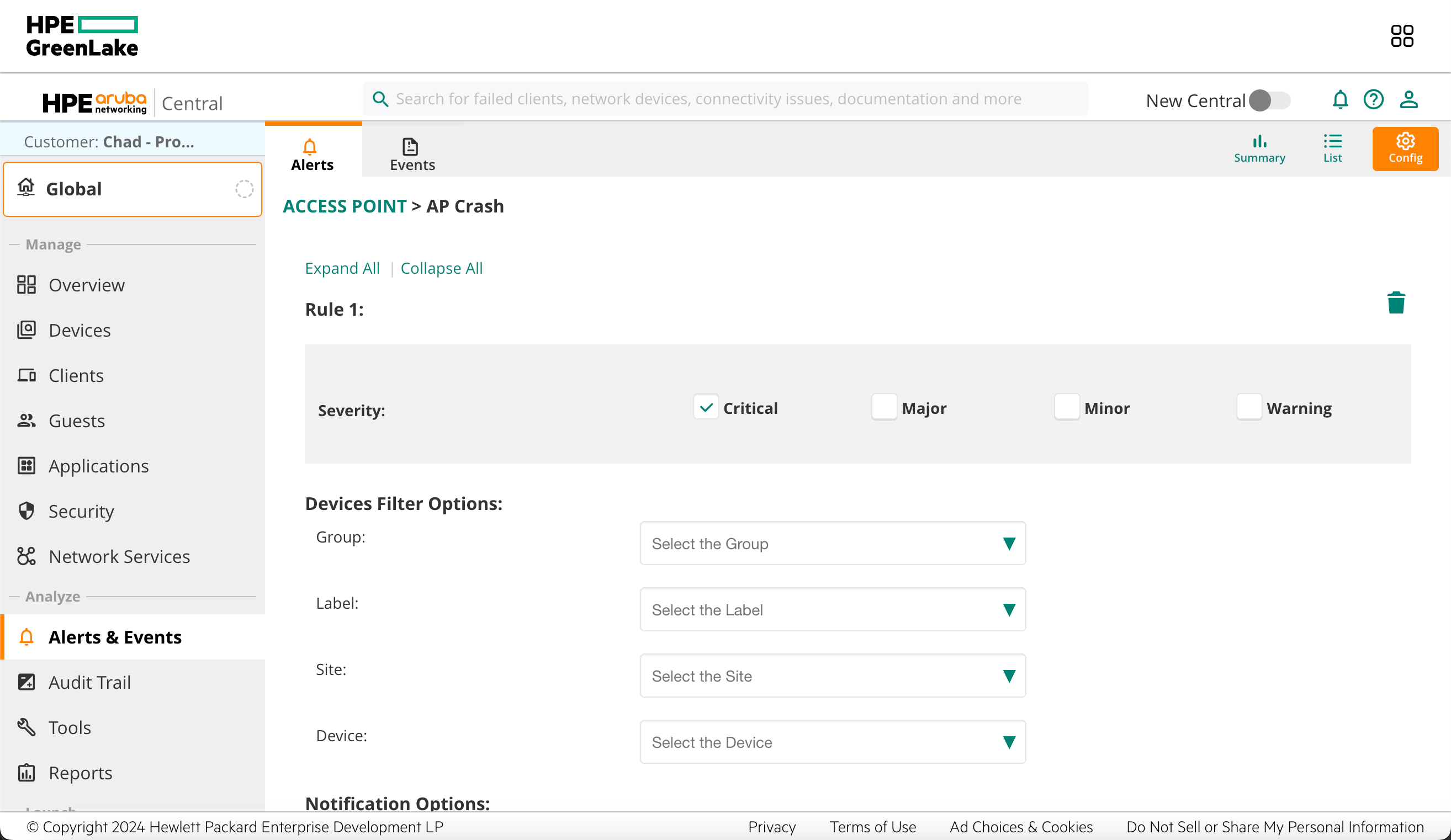 Access Point KPIs Validate basic AP system health