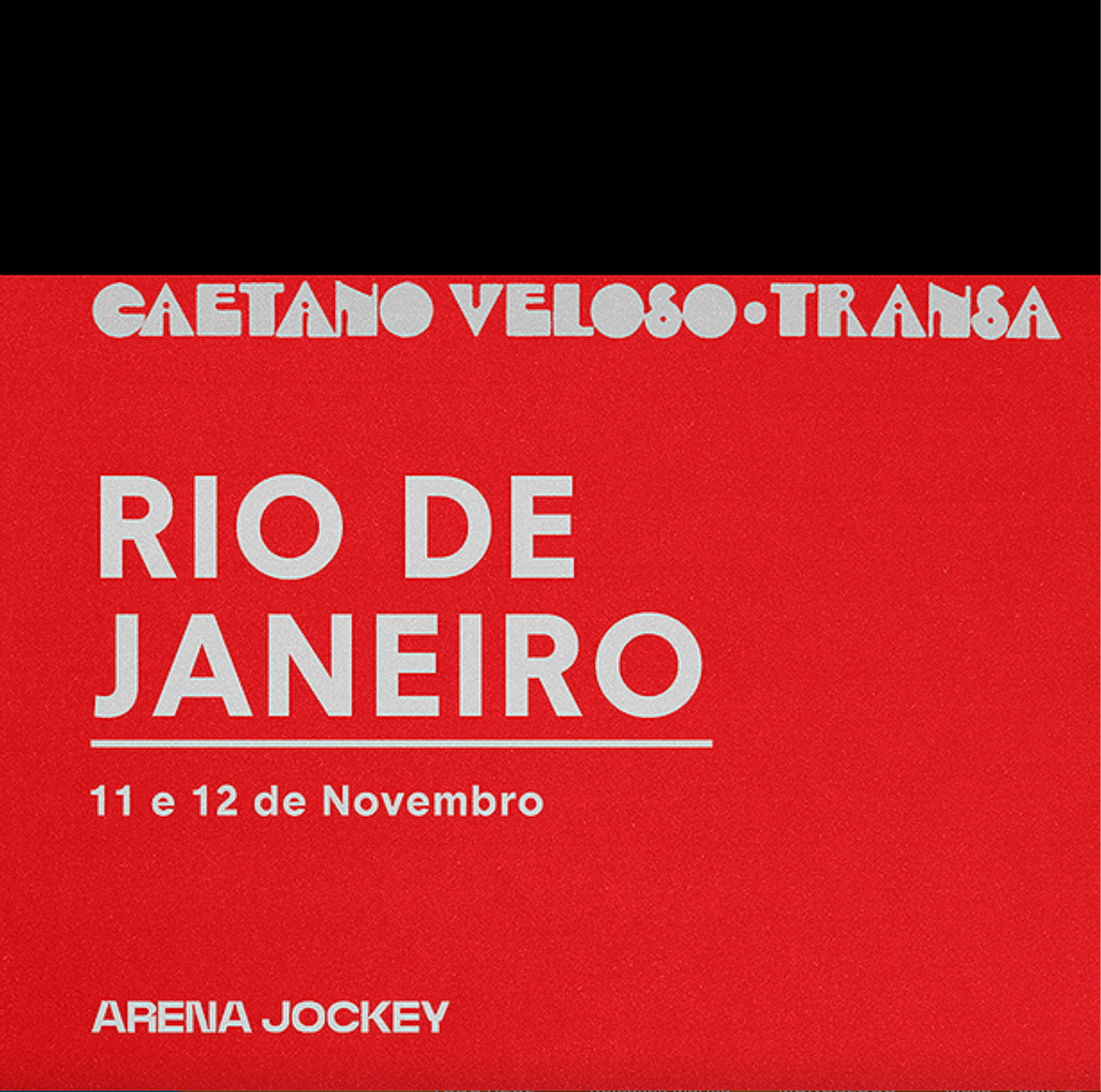 Caetano fará shows de “Transa” e vendas estão abertas para Roberto Carlos  na Arena Jockey!