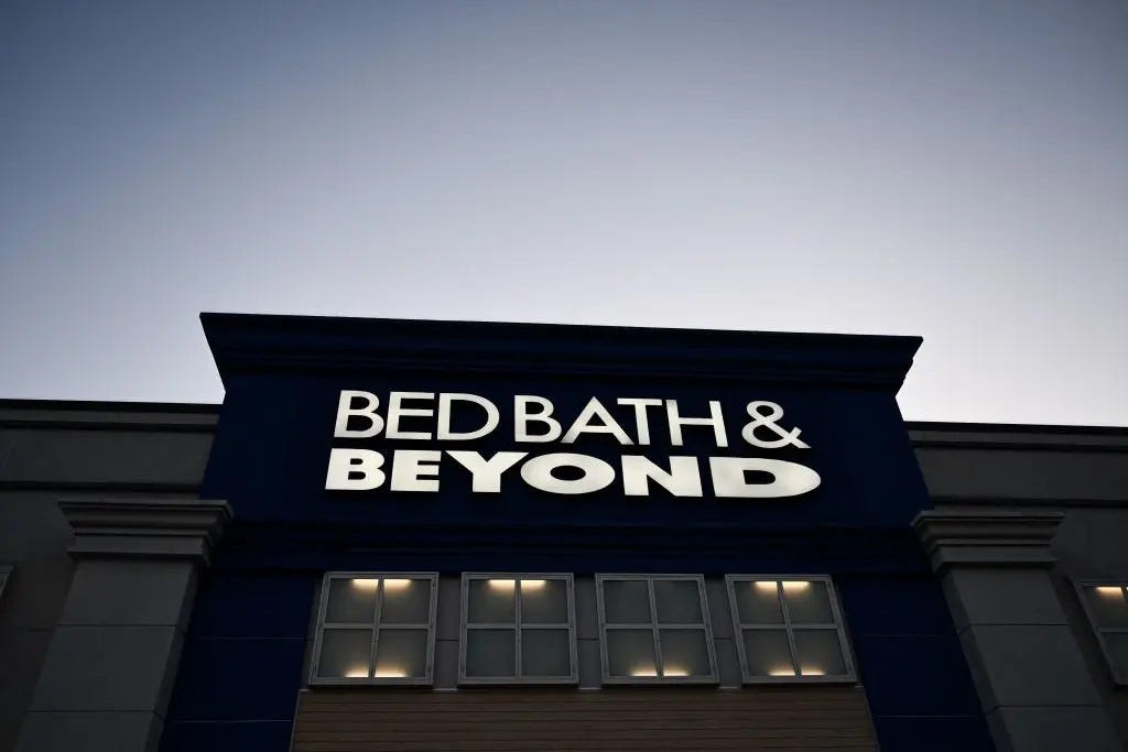 Bed Bath & Beyond's stores have always been chaotic. Now it's