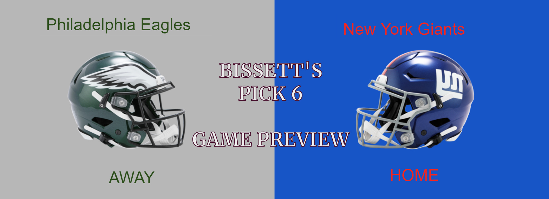 Matchup Analysis Philadelphia Eagles vs. New York Giants