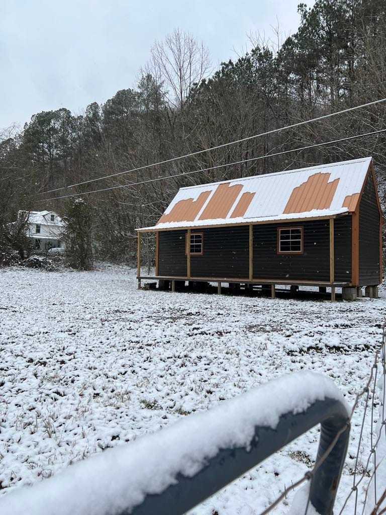 First Real Snow of 2024 by Amy Bourque