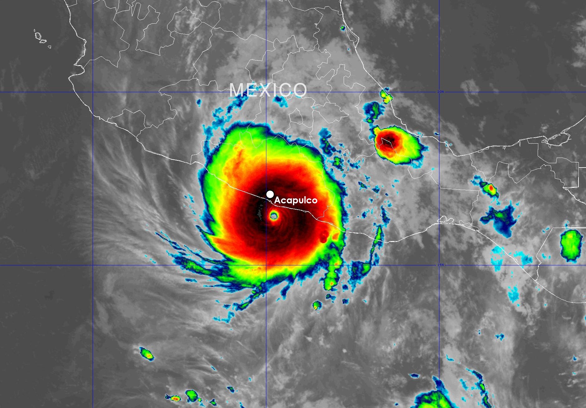 NIGHTMARE SCENARIO: Hurricane Otis unexpectedly strengthens to Cat. 5 just  before landfall near Acapulco, Mexico