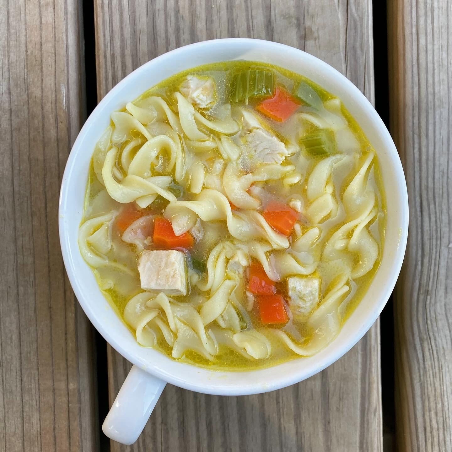 Homemade Chicken Noodle Soup - by Christy Ragsdale