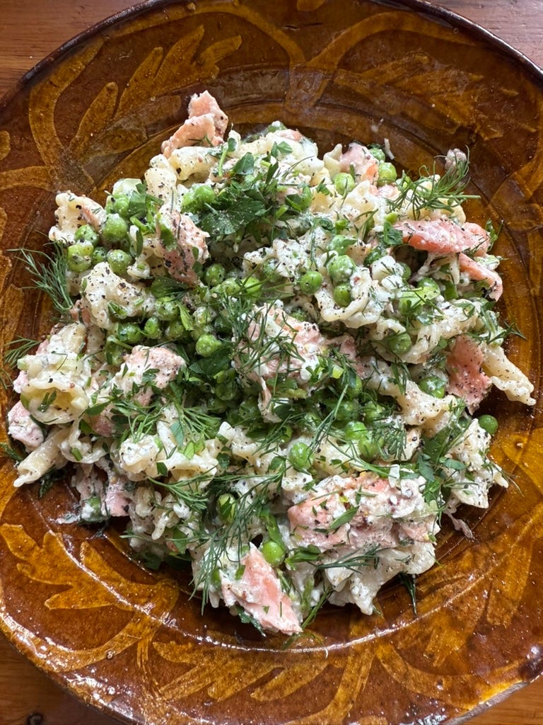 Two Pastas for Spring