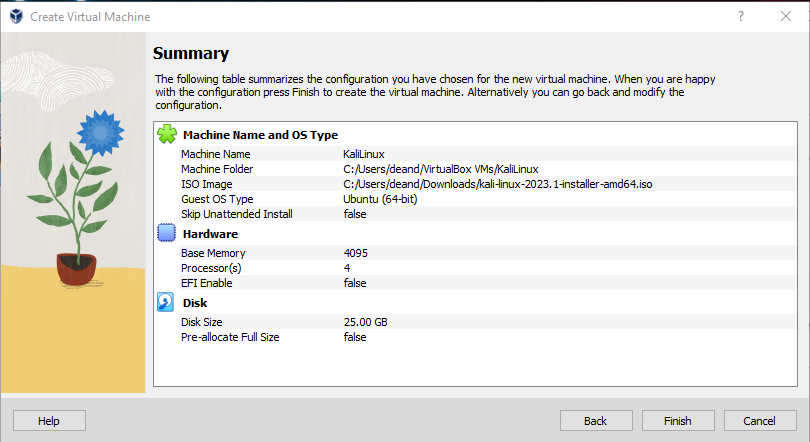 How to Install Kali Linux on VirtualBox on a Windows 10 Machine
