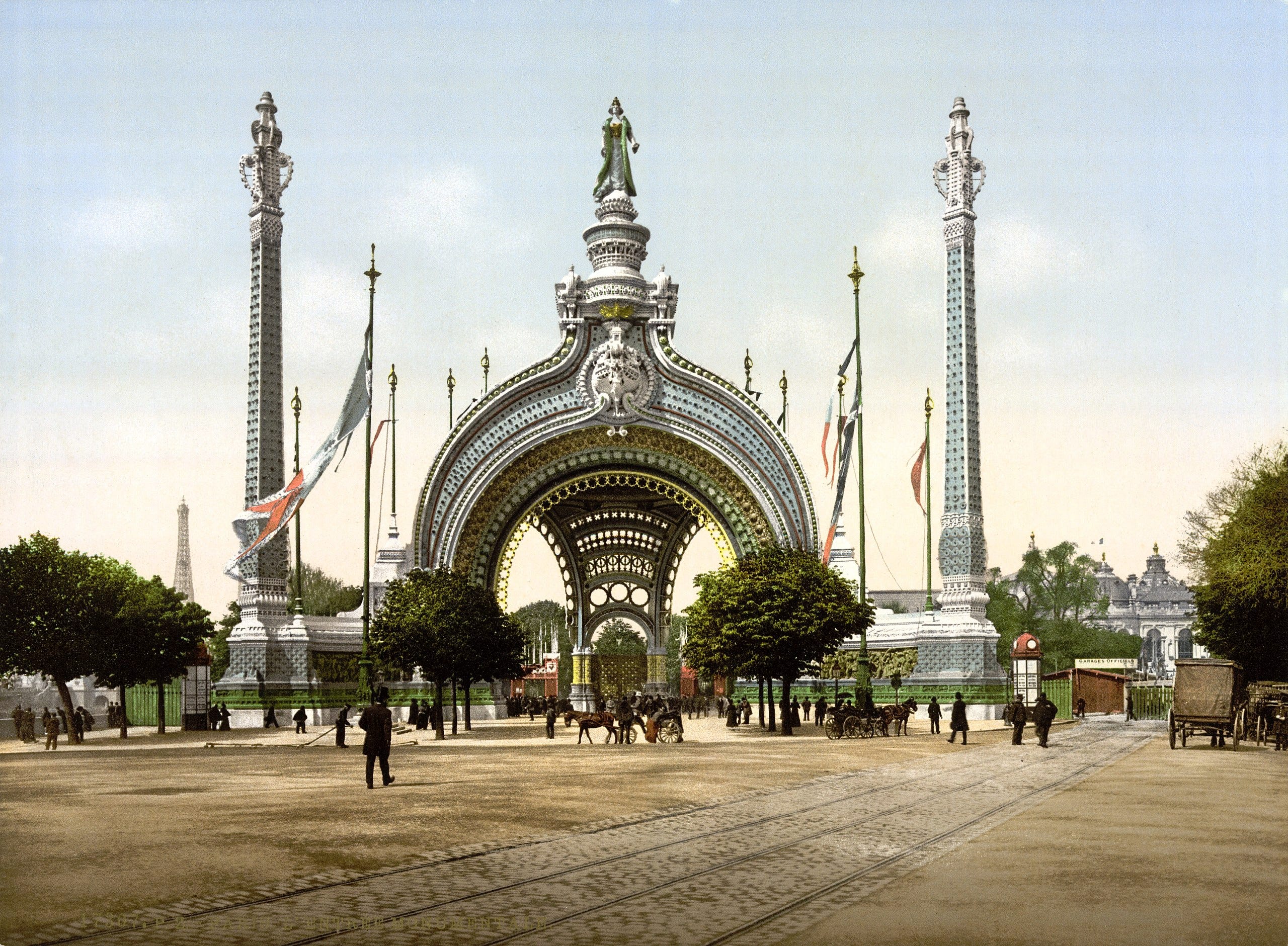 organic solarpunk art nouveau city - Playground