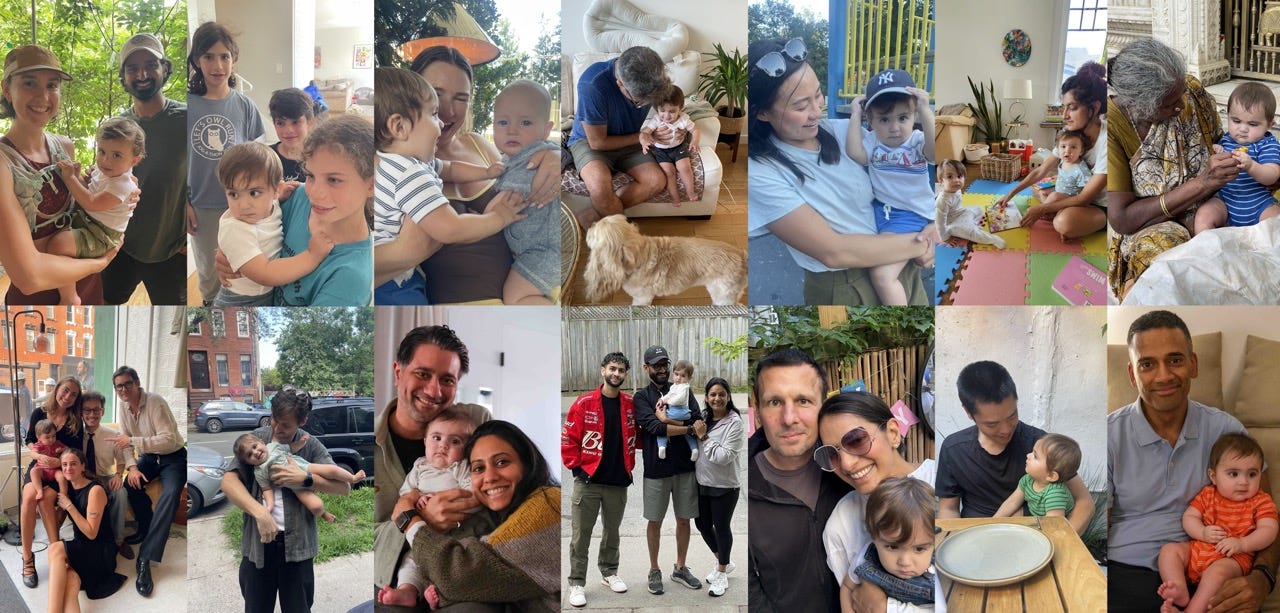 Theo was held by hundreds of people this year.