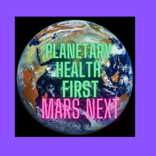 Planetary Health First Mars Next logo