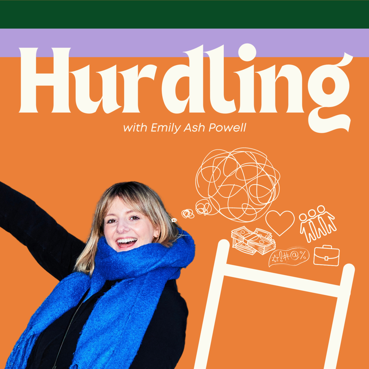 Artwork for Hurdling with Emily Ash Powell