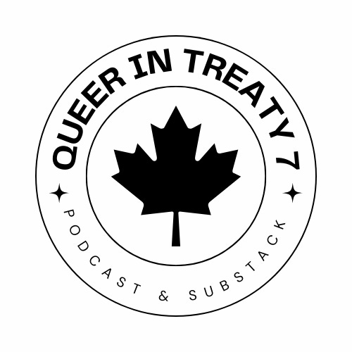 Queer in Treaty 7 logo