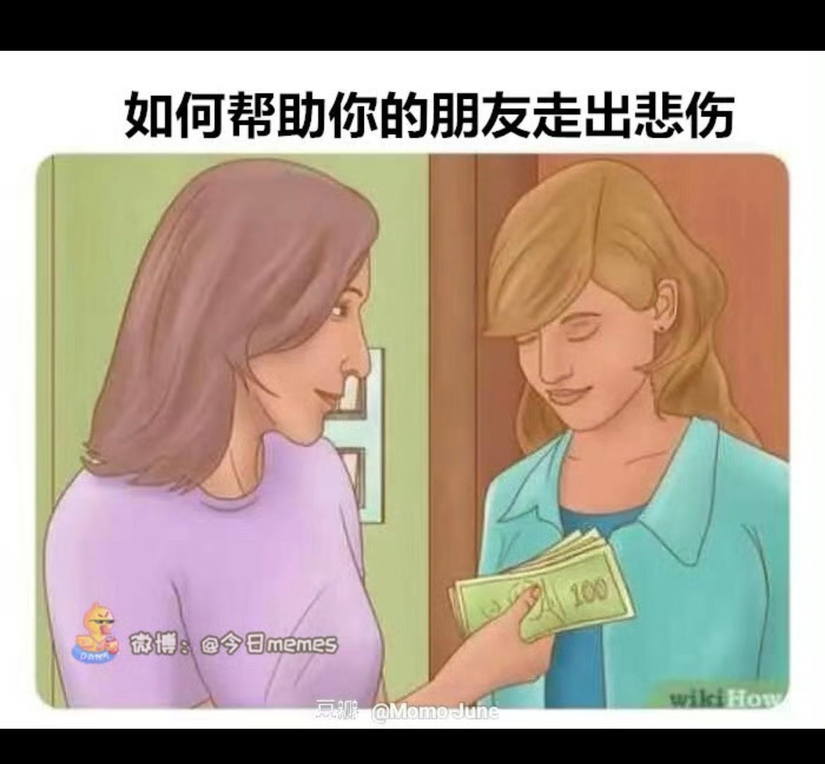 👭 A Chinese meme about friendship