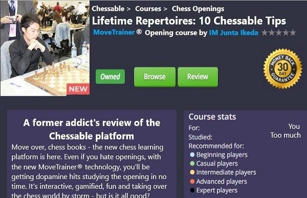 learning new openings with !chessable