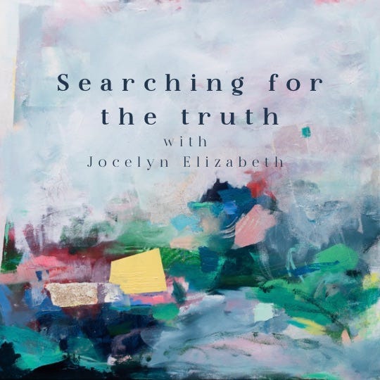 Searching for the truth logo