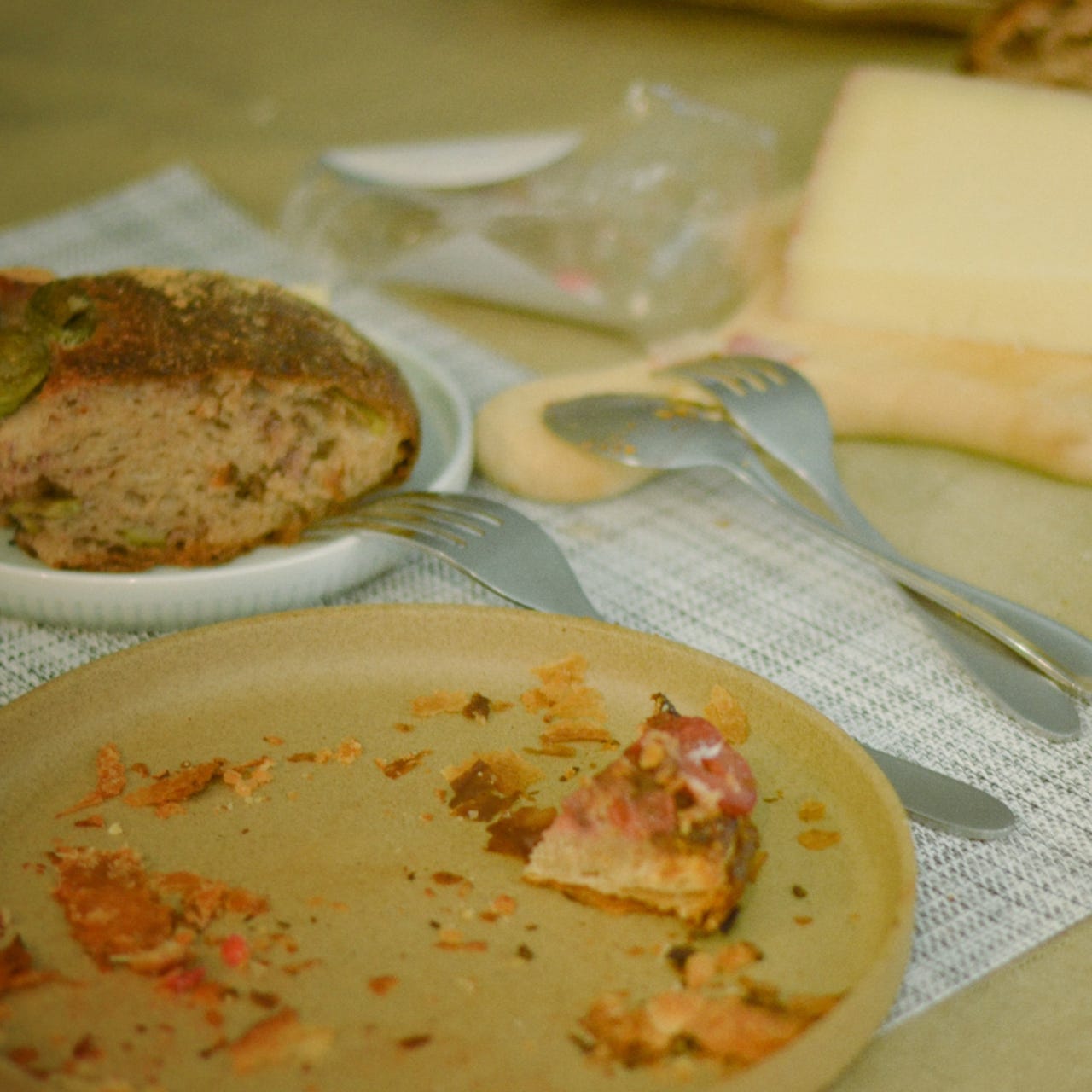 Breaking bread