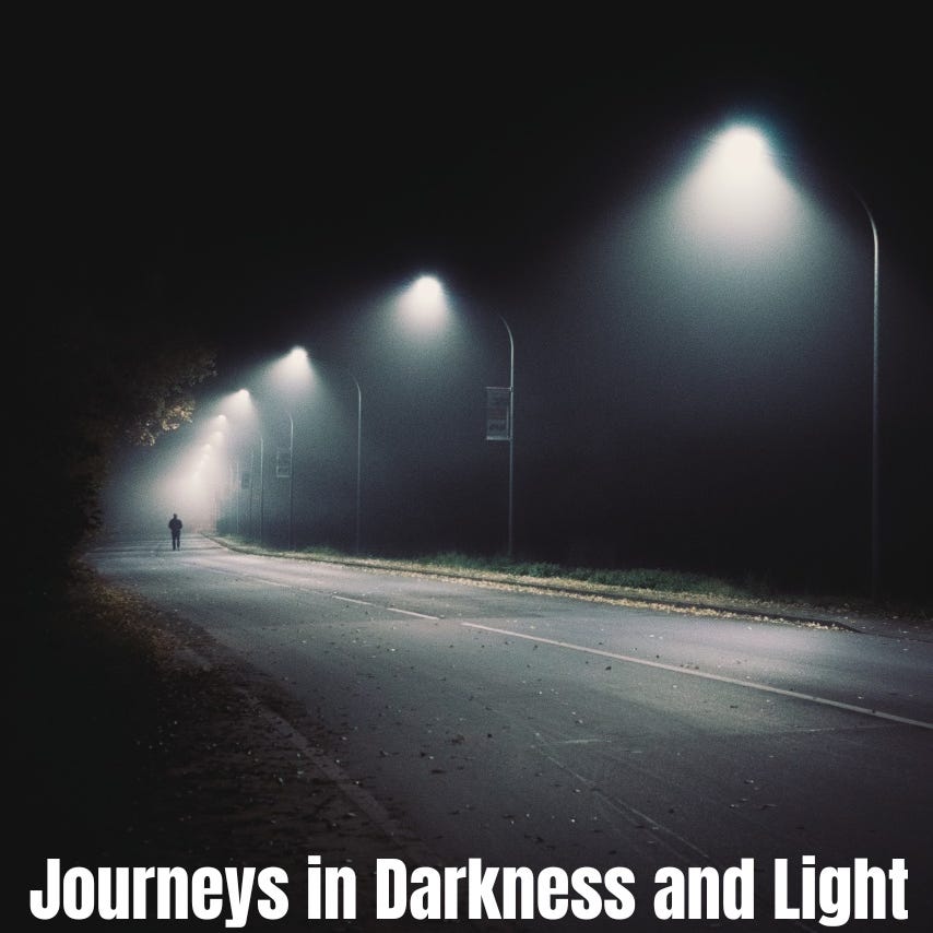 Artwork for Journeys in Darkness and Light